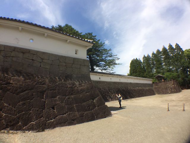 城内は白壁が綺麗でした_飫肥城跡