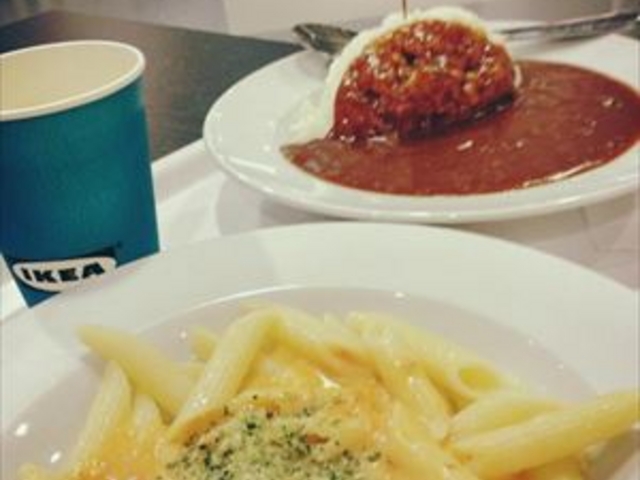 カレーとパスタ_IKEAレストラン・船橋店