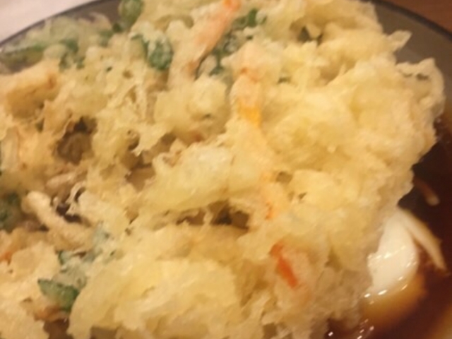 天玉蕎麦です。_かめや 神田東口店