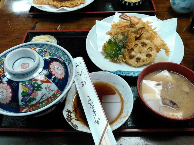 天ぷら定食880円?980円?_ほたて