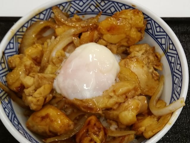 鶏すき丼_吉野家長崎駅前店