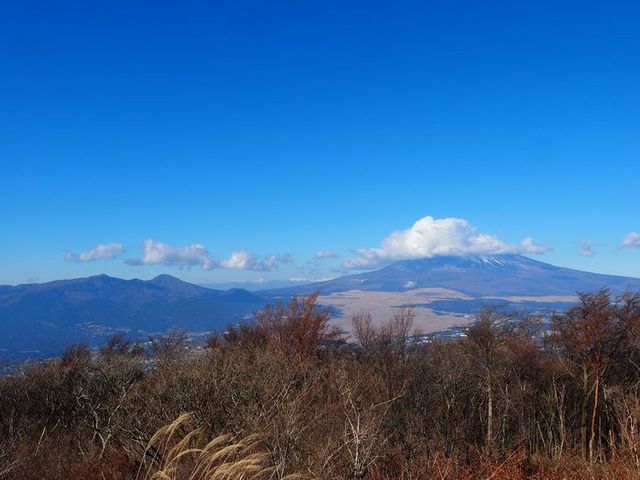 三国峠から見る富士山_芦ノ湖スカイライン