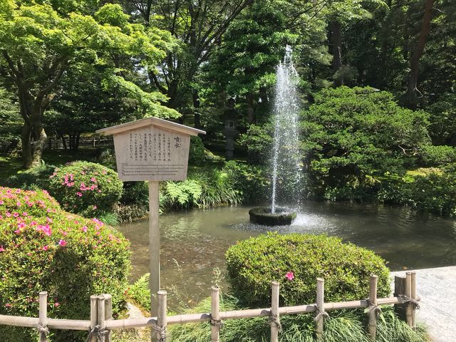 噴水(兼六園)