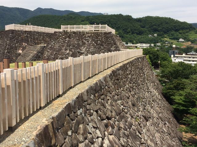 見事な石垣_甲府城跡