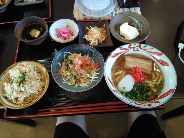 注文した料理_レストラン首里杜
