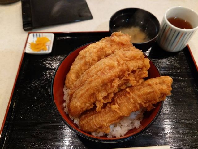 fried eel rice_天周