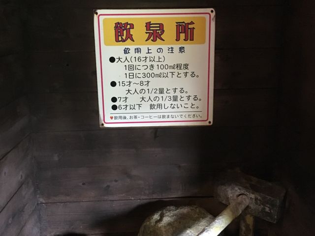 かなり酸っぱいです。_鷲倉温泉