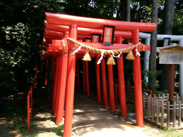 稲荷大神 千本鳥居_二川八幡神社