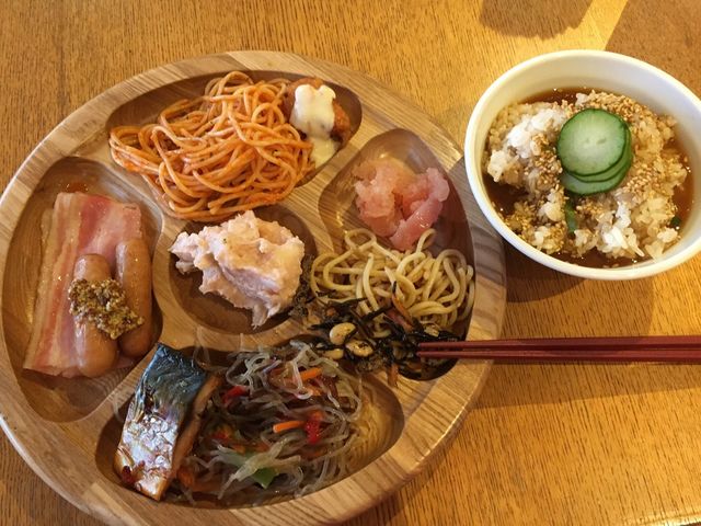 朝食も種類豊富_食彩健美 一木一草
