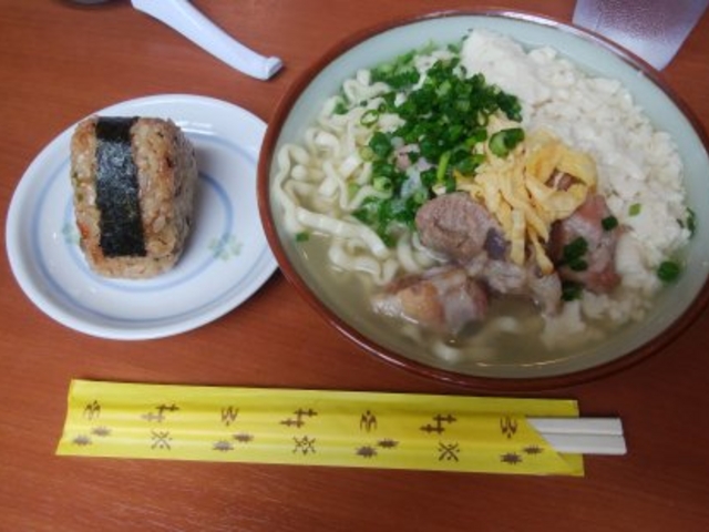 ゆしどうふそば_高江洲そば