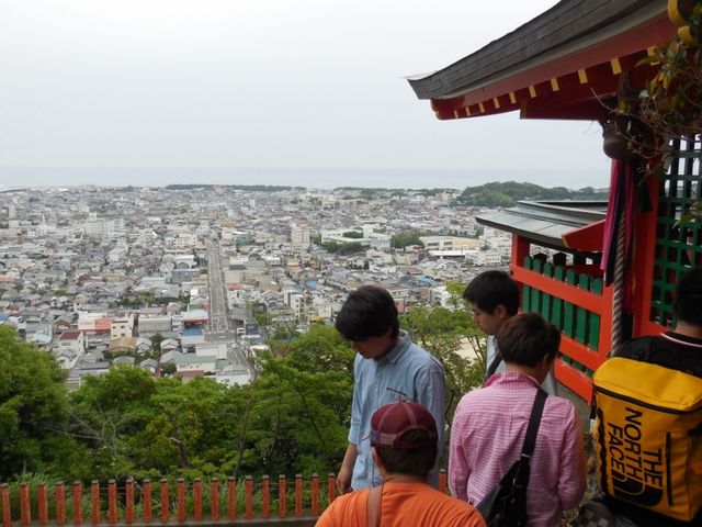新宮市内が一望出来ます。_神倉神社