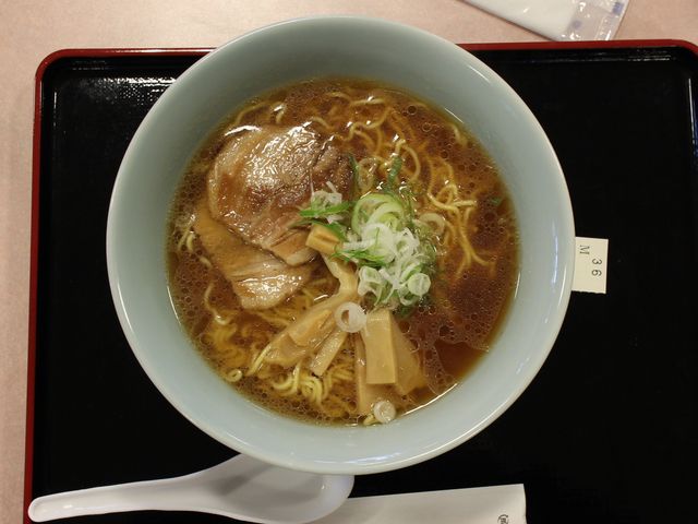醤油ラーメン_レストハウス 想い出のふらの