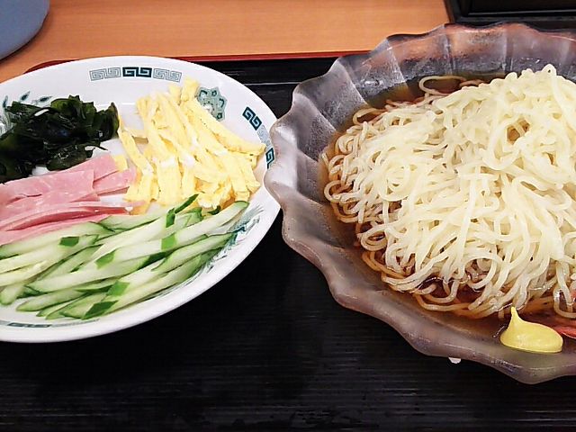 冷し麺_熱烈中華食堂 日高屋 バル小山店