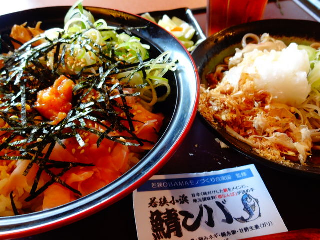 鯖ンバおろしそばセット_やまと庵
