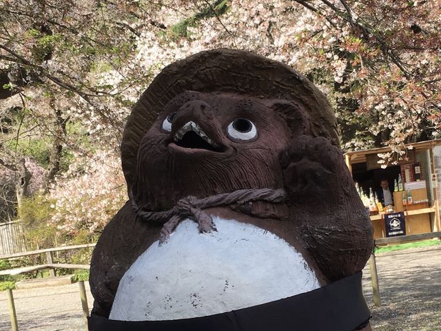 たぬき像_茂林寺