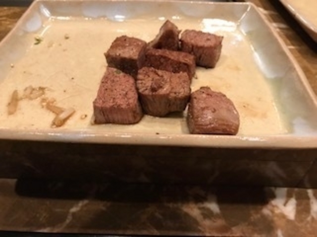 お肉_鉄板焼 銀杏