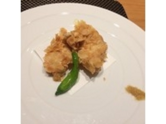 鶏肉のアーモンド揚げ_虎徹 高松