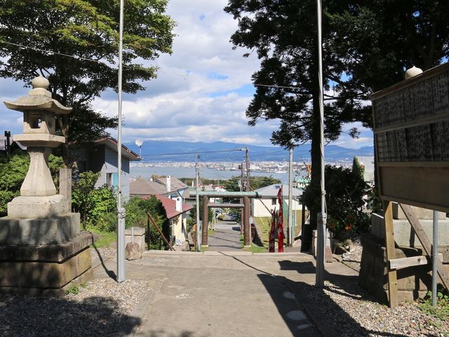 境内からの眺望_船魂神社