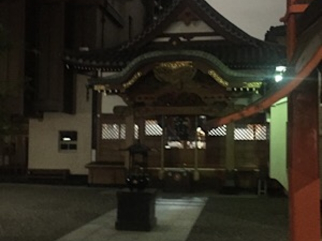 静かな境内です。_入谷鬼子母神