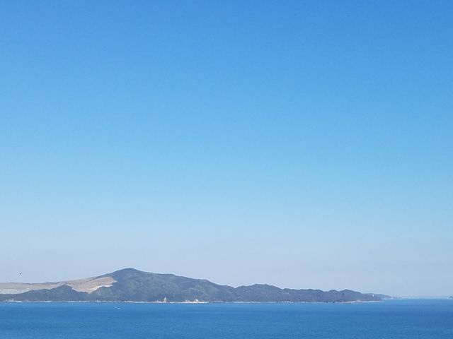 空と海の青さが素晴らしかった_パールロード