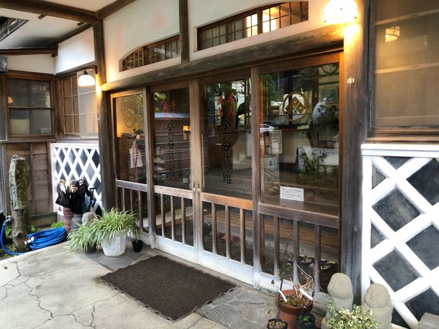 金谷旅館3(玄関)_千人風呂 金谷旅館