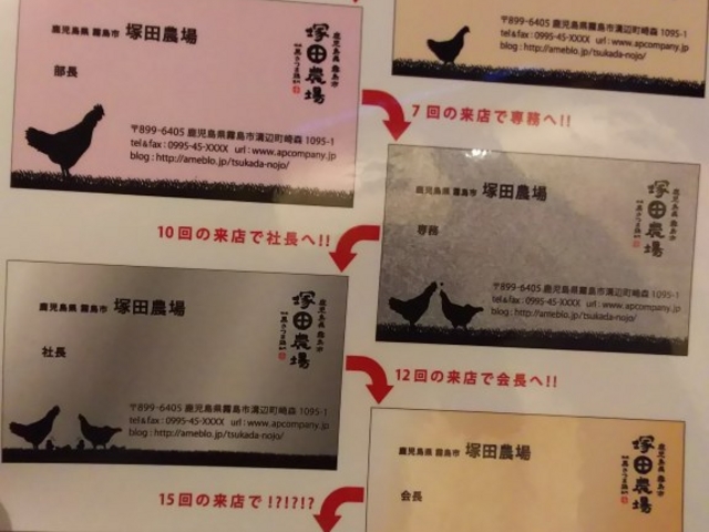 昇進システム_塚田農場 天王洲アイル店 鹿児島県霧島市