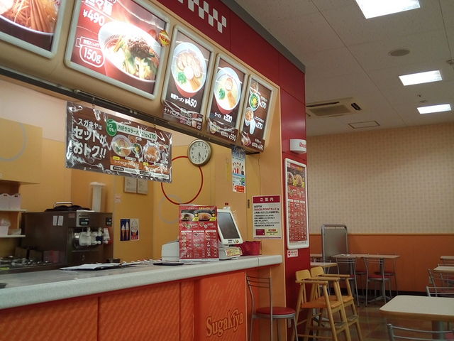 スガキヤ店内_スガキヤ小牧堀の内マックスバリュ店