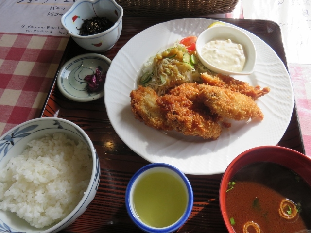 かきフライ_レストランびわ