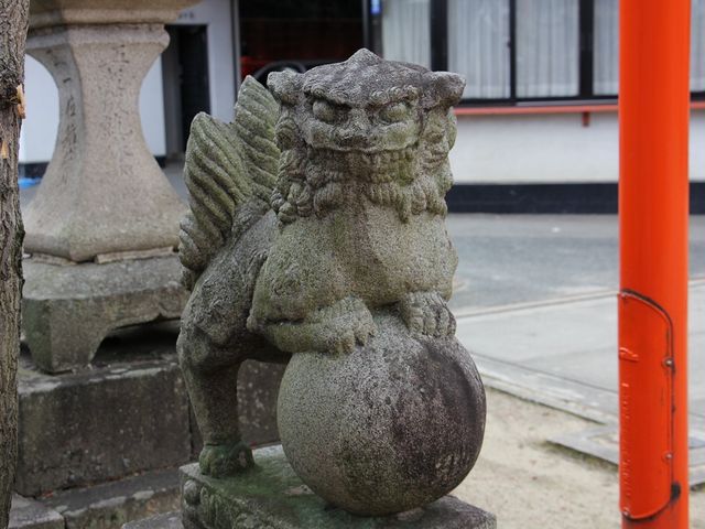天保6年の銘があります。_草戸稲荷神社