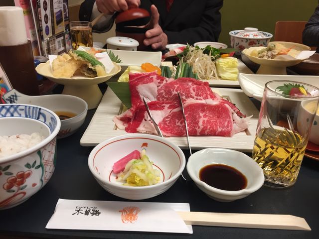大人用のお料理も立派でした_木曽路 守口店
