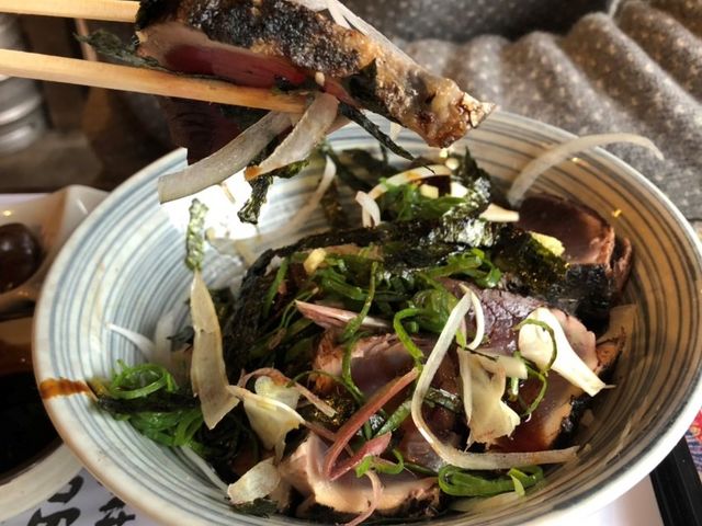 かつお丼_土佐かつおタタキ道場