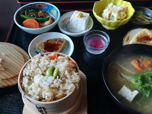 わっばめしのセット_三春の里 田園生活館