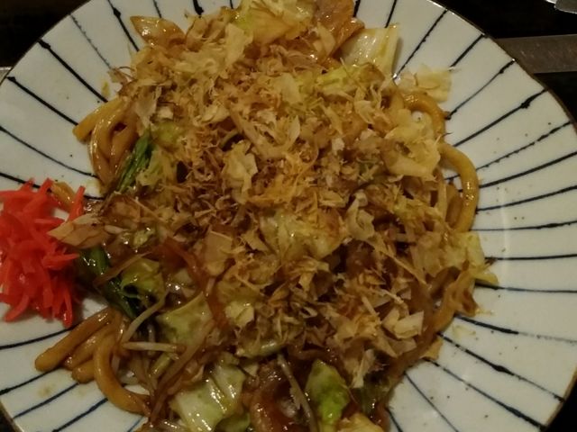 焼きうどん_お好み焼き いしん