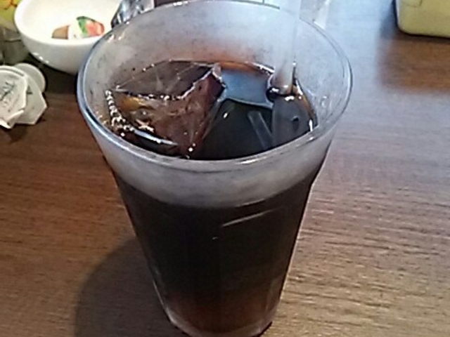 鹿沼栄町店の、アイスコーヒー_カレーハウス CoCo壱番屋 鹿沼栄町店