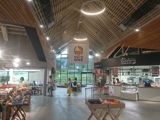 中も広くてきれいでした。_道の駅 なないろ・ななえ