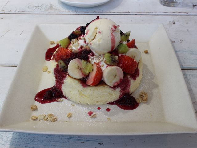 ベリーベリーパンケーキ_Cafe Ni-co