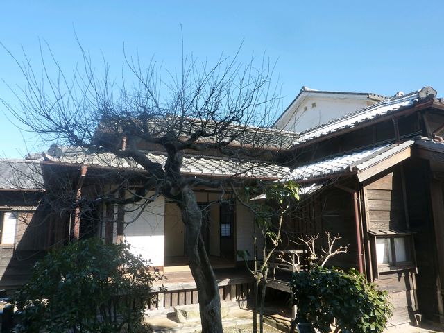 佐原が誇る偉人旧宅です。_伊能忠敬旧宅