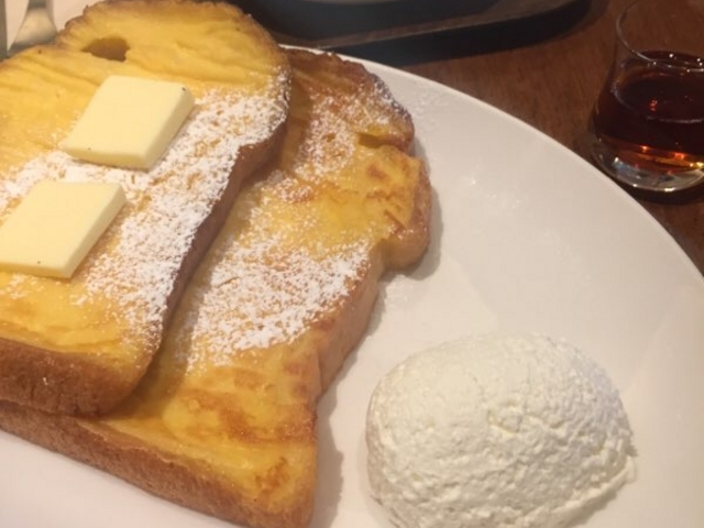 フレンチトーストです。_上島珈琲店 大森