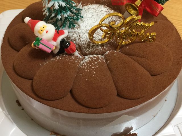 チョコクリスマスケーキです。_フロプレステージュ橋本イオン店
