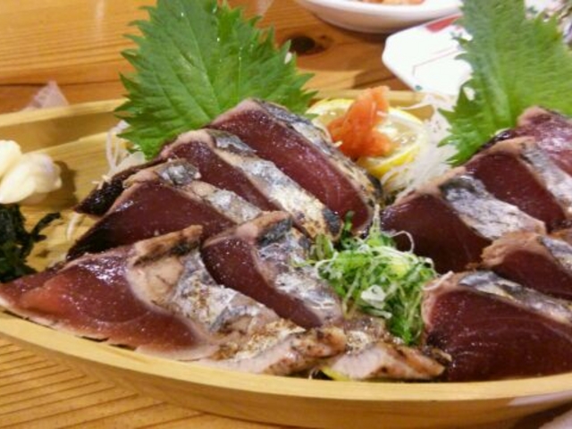 カツオのタタキ_土佐凧