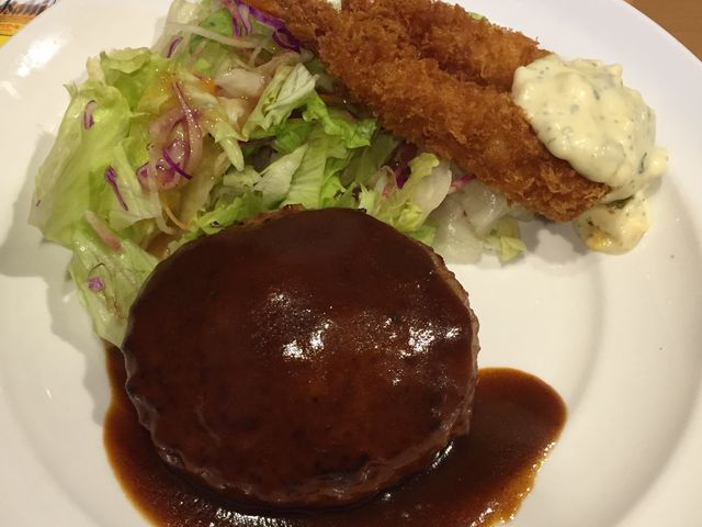 チーズハンバーグ_ガスト 浦添牧港店
