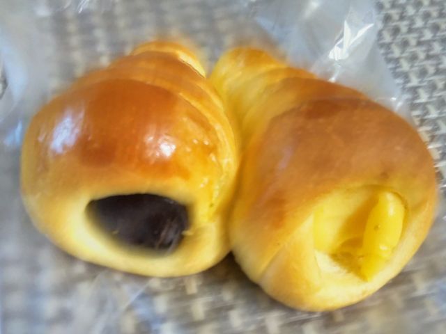 チョコレートとクリームのツインコロネ_ポール・ボキューズ・ベーカリー 大丸東京店