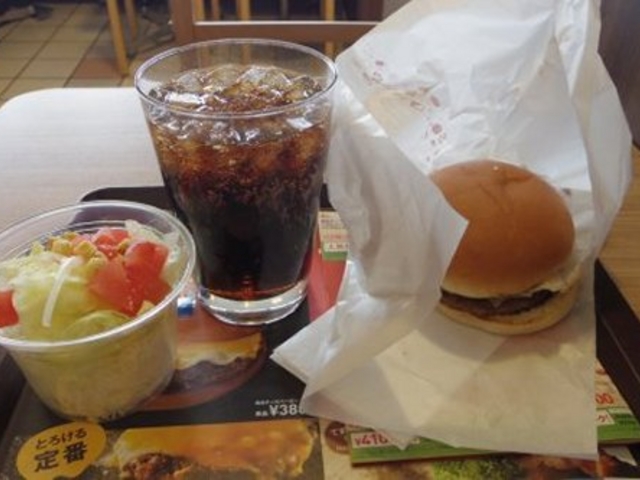 ハンバーガーセット_ロッテリア永山イオンFS店