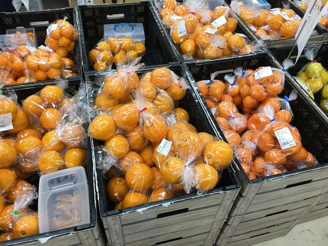 みかんも売られています。_道の駅鹿島干潟物産館