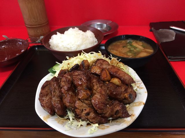 とんてき定食_来来憲とんてき自由ケ丘店