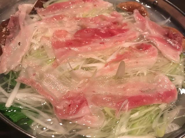 ねぎしゃぶ旨かった。リピート確定!!_地鶏屋 亜門