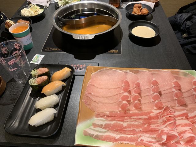 お寿司もあります_しゃぶしゃぶ太郎 岐阜正木店