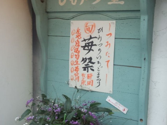 旬は、イチゴかなぁ_かき氷専門店 ひみつ堂