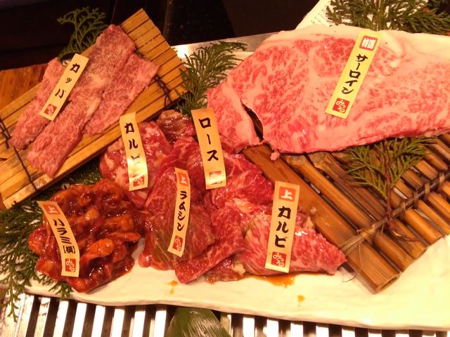 どの肉もおいしかったです_炭火焼肉 みつる