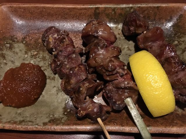 焼き鳥は焼き加減も程よくおいしいです_いち膳